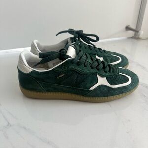ALOHAS TB 490 Leather Sneakers Green Size 6.5. Spanish brand LIMITED EDITION